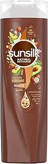 SUNSILK Naturals Shampoo, For Dry Hair, Shea Butter Nourishment, Soft & Shiny Hair, 400ml