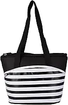 Thermos Raya 9 Can Lunch Tote Stripe, Black, 132329, Thermos®