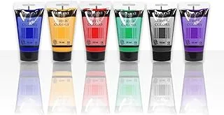 Sargent Art 75ml Acrylic Tube Paints, Assorted