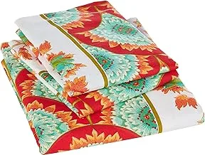 Story At Home Bedsheet Set, Multi-Colour, 225 X 250 Cm, Mg1514