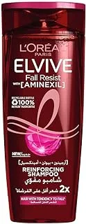 L'Oreal Paris Elvive Fall Resist Shampoo for Weak Hair and Hair Fall, 600 ml