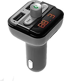 Porodo Wireless Hands-Free Car Kit With Built-In FM Transmitter 3.4AMP (15W)