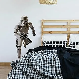 ملصق حائط عملاق من Roommates Star Wars The Force Awakens Ep Vii Storm Trooper العملاق ، متعدد الألوان ، RMK3150GM