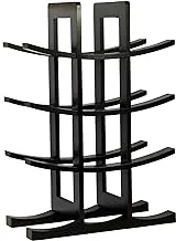 Oceanstar 12-Bottle Bamboo Wine Rack, Dark Espresso, Large