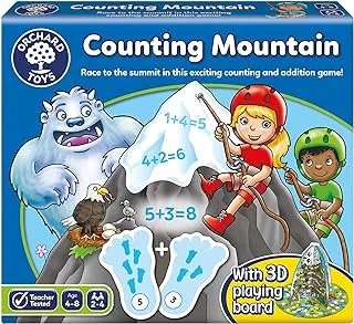 Orchard Toys Counting Mountain Board Game, Multicolor, One Size