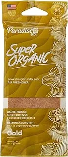 Paradise Air Super Organic Car Freshener Gold Burst Usa