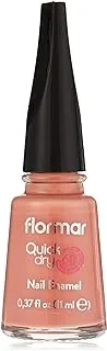 Flormar Quick Dry Nail Enamel, Qd07 Cherry Desert, 11 ML