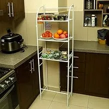 YATAI 3-Tier Bathroom Organizer Shelves Rack Metal Shelving Unit Storage Flowers Plants Stand Kitchen Storage Rack Shelf Organizer For Bathroom Kitchen living Room & Hallway