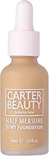 Carter Beauty, Ireland Water Based Foundation. Oil Free Formulation. Dewy Bare-Faced, Flawless Skin Effect. Buildable Coverage. -Hm, Banoffee