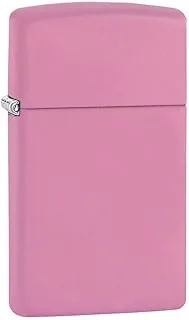 Zippo 1638 Slim Matte Windproof Lighter, Pink