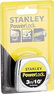 STANLEY - POWER LOCK : Tape Measure - 3M/10