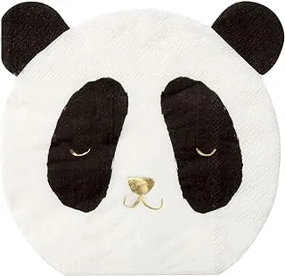 Meri Meri Panda Napkins 16 Pieces, Small