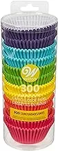 Wilton Rainbow Bright Baking Cups 300 Pieces, 153561, Multi Color