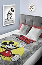 Disney Mickey MoUSe Polar Fleece Blanket For Boys + Coffee Mug | All-Season, Ultra Soft, Fade Resistant (Official Disney Product)