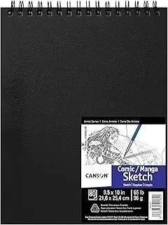 Canson COMIC/MANGA SKETCH BK 8.5X11 B