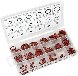 PERFORMANCE TOOL W5239 Polymer Viton O-Ring Assortment, Brown, 180 Pieces, 9mm-20mm.