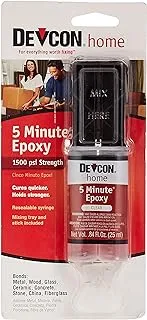 ITW Devcon Devcon 20845 High Strength 5-Minute Epoxy, 0.84 oz.