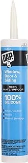 Dap 08641 Clear Silicone Sealant 9.8-Ounce