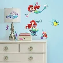 Disney Roommates Disney The Little Mermaid Repositionable Wall Stickers, Multi-Colour