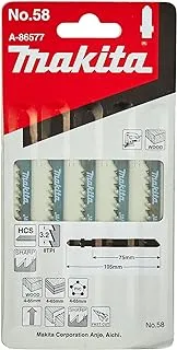 Makita A-86577 ACC Jigsaw Blade No.58