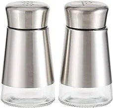 Harmony 2724623293141 90 ml Salt And Pepper Shaker Set - 2 Pieces (Silver)