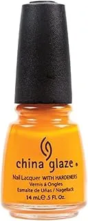 China Glaze Nail Polish, Papaya Punch, 0.5 Fluid Ounce