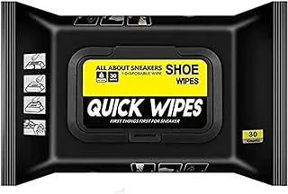 Rglt Sneaker Cleaner Quick Wipes 1 Packet Of 30 Disposable Wipes, White, Sa-04, 2