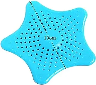 UHXGLHJ 1pcs five-point star kitchen Drains Sink Strainers Filter prevents clogging floor drain screen silicone