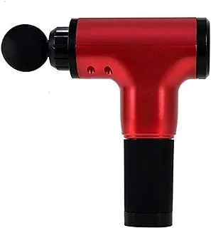 HUOQILIN Fascial gun muscle massager handheld deep tissue soothing massager electric massager 4 colors 4 massage heads (Color : Red) XUAGMT (Color : Red)