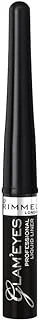 Rimmel London, Glameyes Professional Liquid Liner, 01 Black Glamour, 3.5 ml