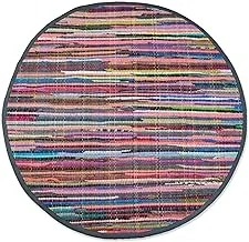 Dii Chindi Home Collection Handwoven Multicolor Area Rag Rug, 36