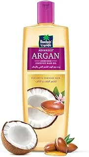 Parachute Advansed Argan Hair Oil With Coconut, Renews And Strengthens Dry, Damaged Hair, 300 ml, Golden