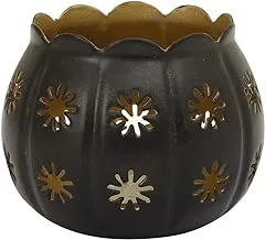 Home Town Votive Metal Black Candle Holder,10.5X10cm