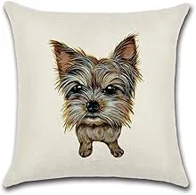 Rishahome Puppy Printed CUShion Cover 45X45 Cm