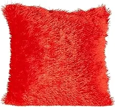 Taraf Red 45 X 45 Cm Velour Cushion