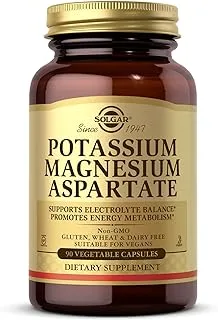 Solgar Potassium Magnesium Aspartate 90S Veggie Caps