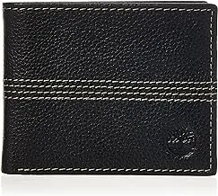 Timberland Bifold Wallet For Men - Leather, Black One size