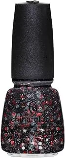 China Glaze Nail Polish Black, 14 ml, Pack of 1 GET CARRIED AWAY