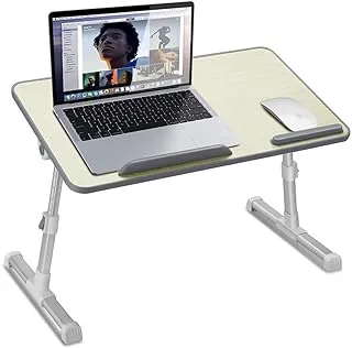 IBAMA Showay Ibama Portable Laptop Stand Table Height And Angle Adjustable Desk Folding Table For Writing In Bed, Sofa And Couch With Anti Slip Pad, Perfect For Bed And Sofa Study, Grey, 971196405112