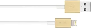 Moshi 3.3 Ft USB Cable with Lightning Connector - Gold [99MO023221]