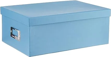 Pioneer Photo Albums B-1S/Sb B-1S Photo Storage Box, Sky Blue