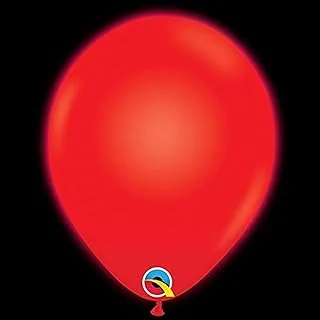 Qualatex Q-Lite Latex Balloons 5 Pieces, Red