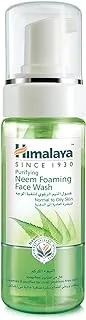 Himalaya Purifying Neem Foaming Face Wash Spreads smoothly, Removes Excess Oil & Impurities -150ml | No.1 Face Wash Brand in UAE