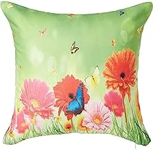 Bonamaison decorative throw pillow cover, multi-colour, 45 x 45 cm, bnmyst2268