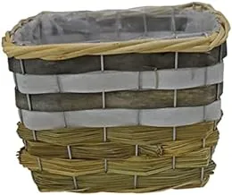 Dubai Garden Centre Square Basket Esberg Planter Bowl, Large