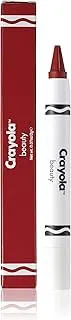 Crayola Beauty - Lip & Cheek Crayon - 2 In 1, Use As Lipstick Or Blush For Silky Smooth Lips & Cheeks - Highly Pigmented Color, Ultra Creamy, No Mess - Talc Free & Vegan Friendly - Very Cherry