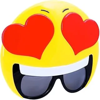 Sunstaches Emotion Hearts Sunglasses, Party Favors, UV400