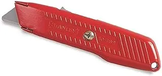 Stanley 0-10-189 Safety Knife 99E, Red