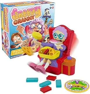 Tomy Games Greedy Granny ، متعدد الألوان ، قطعة واحدة