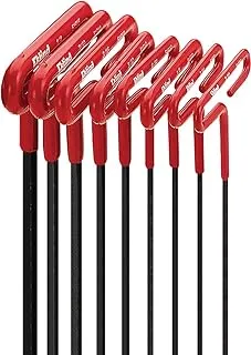 Eklind 53168 Cushion Grip Hex T-Key Allen Wrench - 8Pc Set Sae Inch Sizes 3/32-1/4 (6In Shaft)